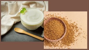 soak fenugreek seeds in curd
