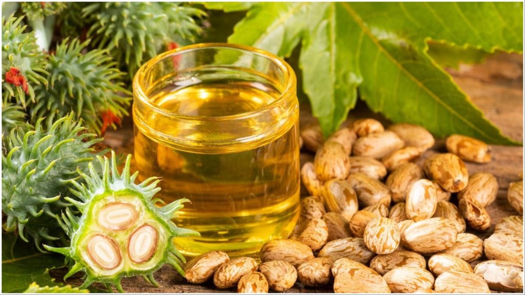Castor oil beauty uses