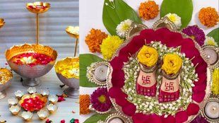navratri ghatasthapana 2024 Urli decoration ideas