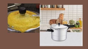 pressure cooker overflowing