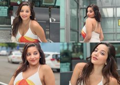 Bhojpuri Actress Monalisa Dress