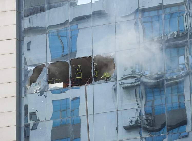 Mumbai Times Tower blaze