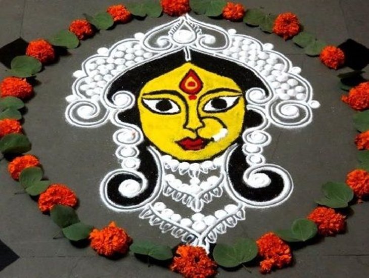 Colorful Rangoli ideas