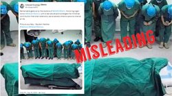 Fact Check: तिब्बत की पुरानी तस्वीर एम्स स्टाफ की ओर से सीताराम येचुरी को श्रद्धांजलि के दावे के साथ वायरल
