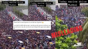 Misleading claim with victory parade video