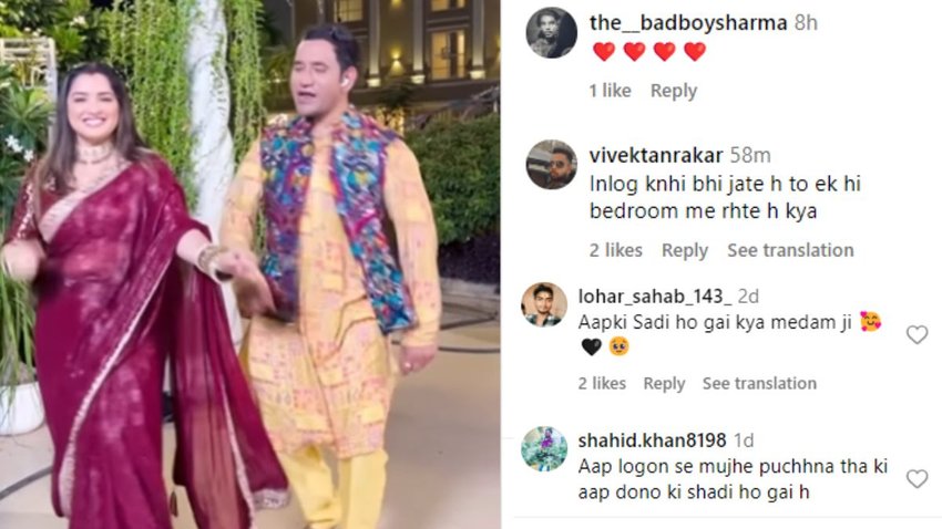 Amrapali Dubey Nirahua Latest video
