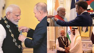 PM Modi Awards