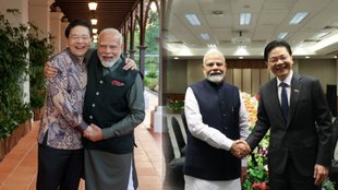 PM Modi, Singapore PM Lawrence Wong, PM Modi meeting Singapore PM Lawrence Wong