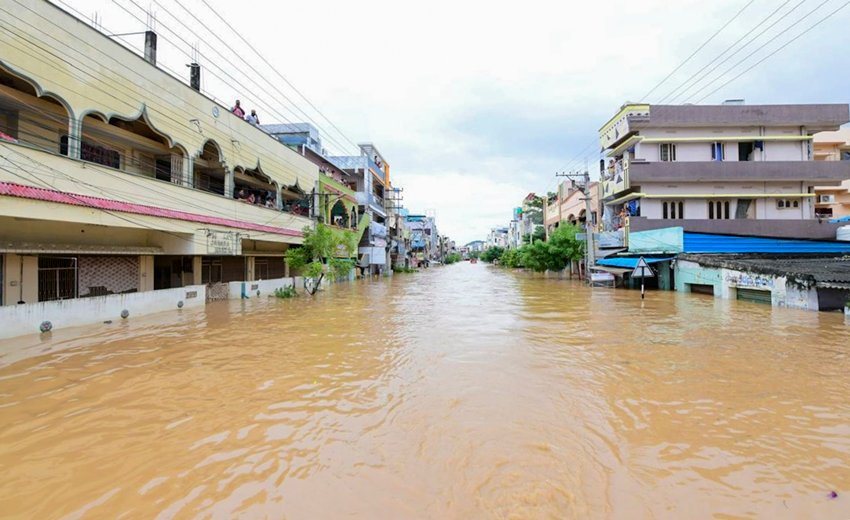 Flooding in Vijayawada