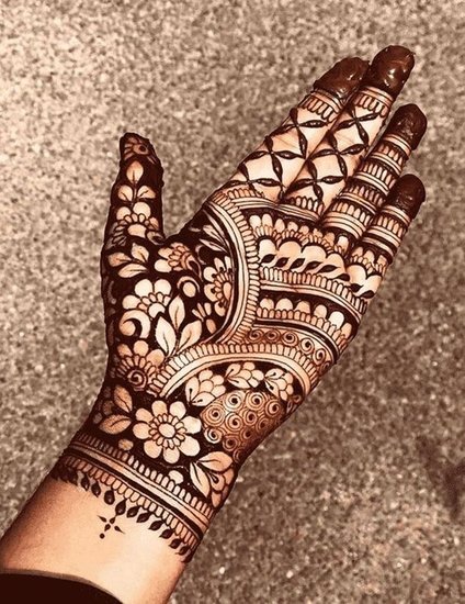 Quick Mehndi Designs at Home