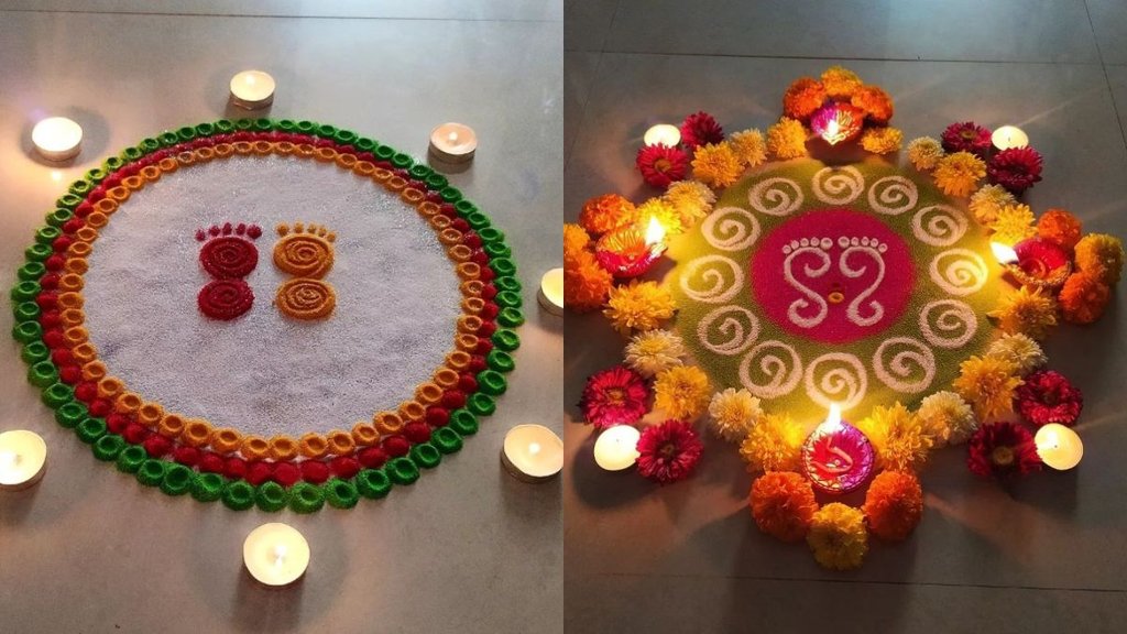 Navratri Rangoli Design । Navratri 2024 । Navratri Navratri Rangoli Design । Navratri 2024 । Navratri