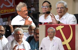 Sitaram Yechury's family
