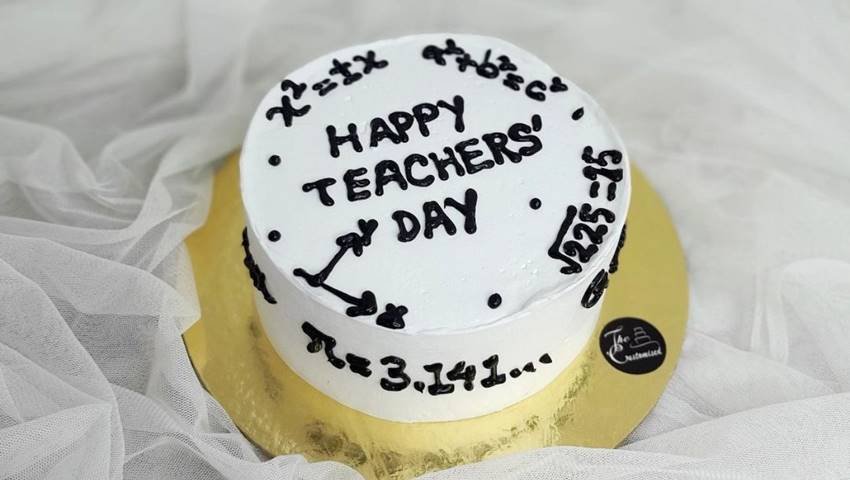Teacher's Day Cake