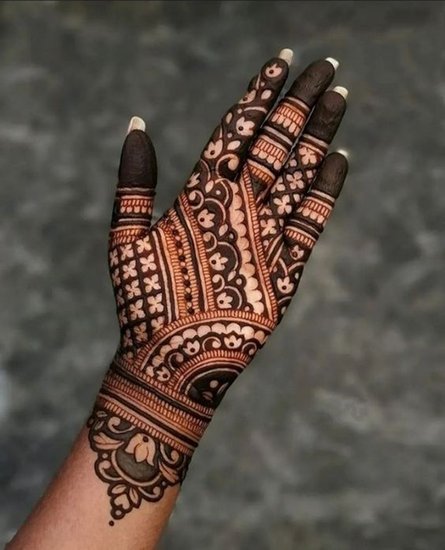 Traditional Indian Mehndi