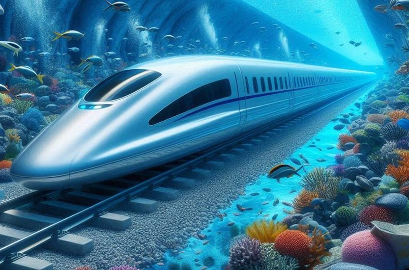 train runs under Sea in these countries