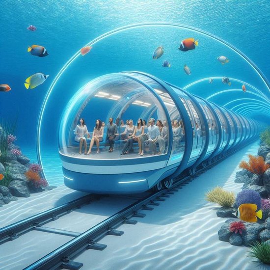 underwater train tunnel