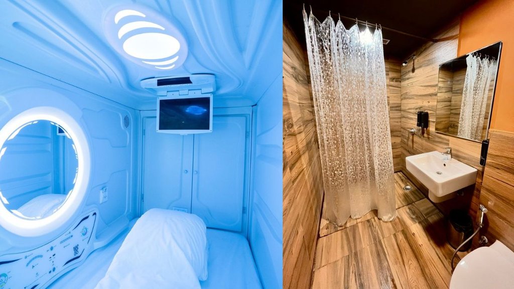 Japanese style pod hotel । Best Stay in Noida । travel tips