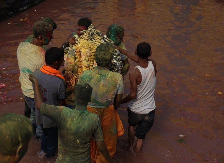 Mumbai Ganesh Visarjan