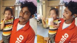 बेटी को गोद में लेकर ऑर्डर लेने पहुंचा Zomato डिलीवरी बॉय, इस पिता की कहानी जान फट जाएगा कलेजा, लोगों ने कहा- सुपर हीरो