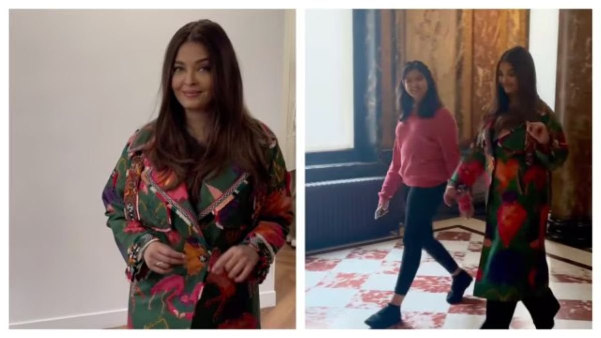 Aishwarya Rai Bachchan, Paris Fashion Week 2024, Aaradhya Bachchan, Wedding Ring, Separation Rumors, Bollywood News, Fashion News, Celebrity News, Indian Cinema, L'Oreal Paris Fashion Week