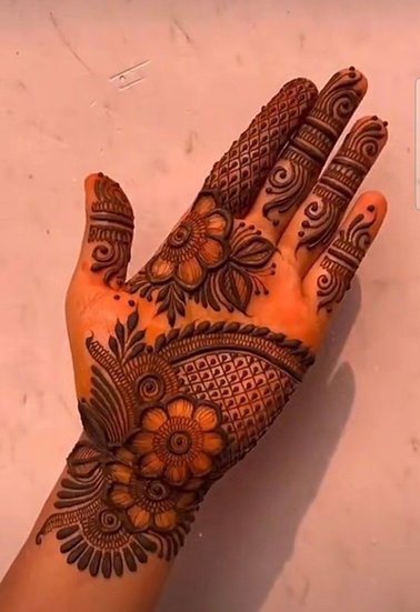 Festival mehndi design ideas