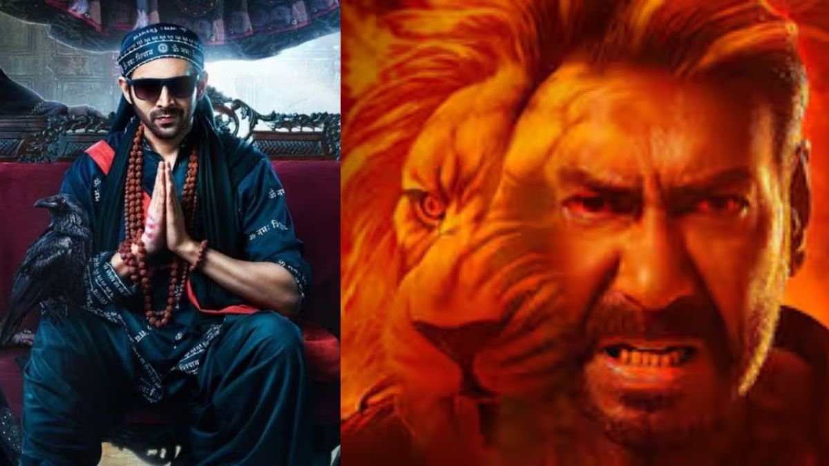 bhool bhulaiya 3, singham again| ajay devgn| kartik aaryan