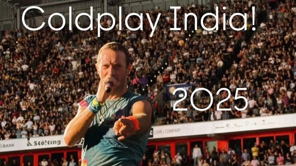 Coldplay india show