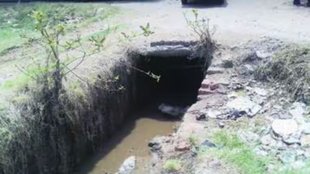 man drown in drain
