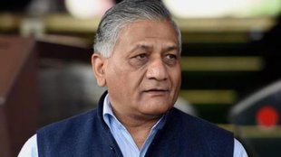 genral v k singh reaction, Ghaziabad lok sabha