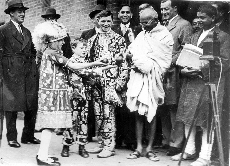 Why did Mahatma Gandhi drink only goat milk?