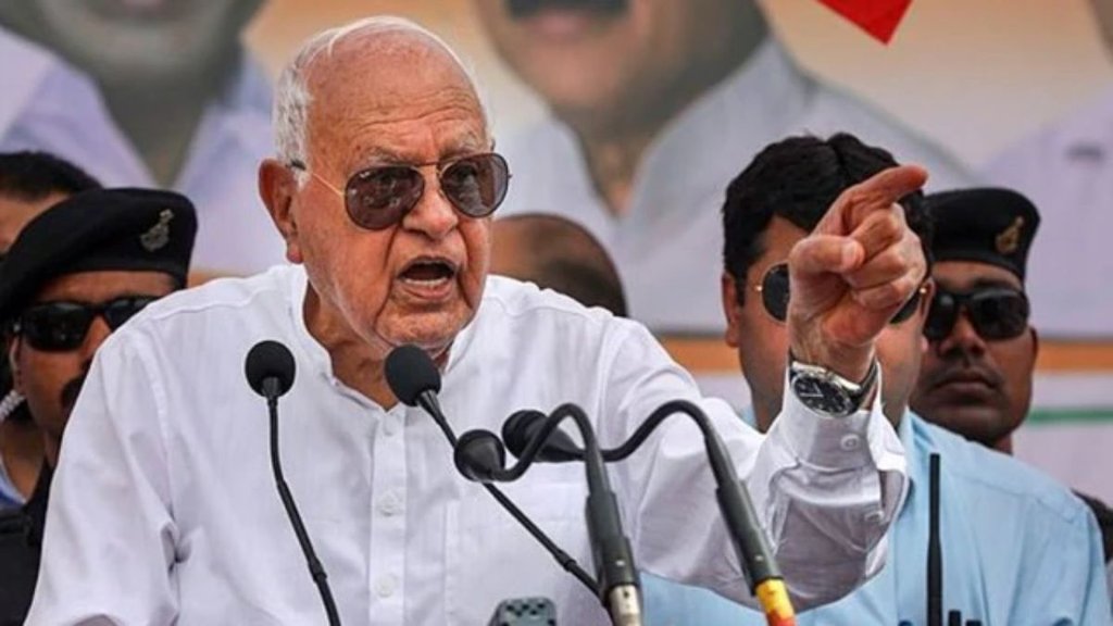 Farooq abdullah, amit shah, jammu and kashmir assembly elections 2024,