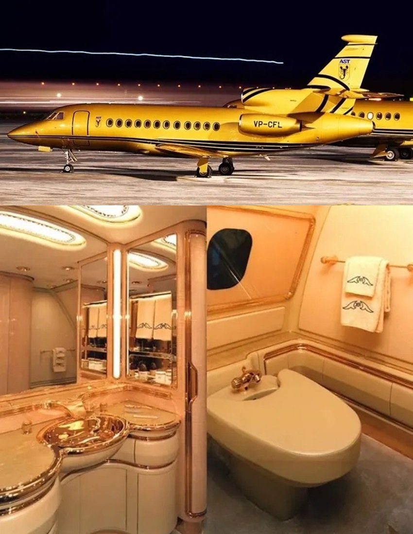 gold plated jet