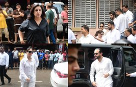 Malaika Arora s father Anil Mehta s funeral