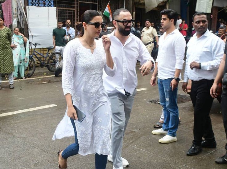Malaika Arora s father funeral