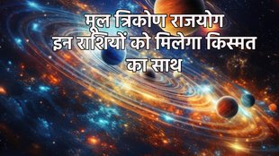 Shani Gochar 2024, budh gochar 2024. shukra gochar 2024, saturn transit 2024, mool trikon rajyog 2024, mool trikon rajyog kya hai, शुक्र और शनि से कौन-सा राजयोग बनेगा, mool trikon rajyog 2024 kaise banta hai, kanya rashi ke swami,