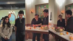 ईशा अंबानी के पसंदीदा फूलों से लेकर गंगाजल तक! वीडियो में देखें कैसे शेफ विकास खन्ना ने अंबानी परिवार का न्यूयॉर्क रेस्टोरेंट पर किया स्वागत