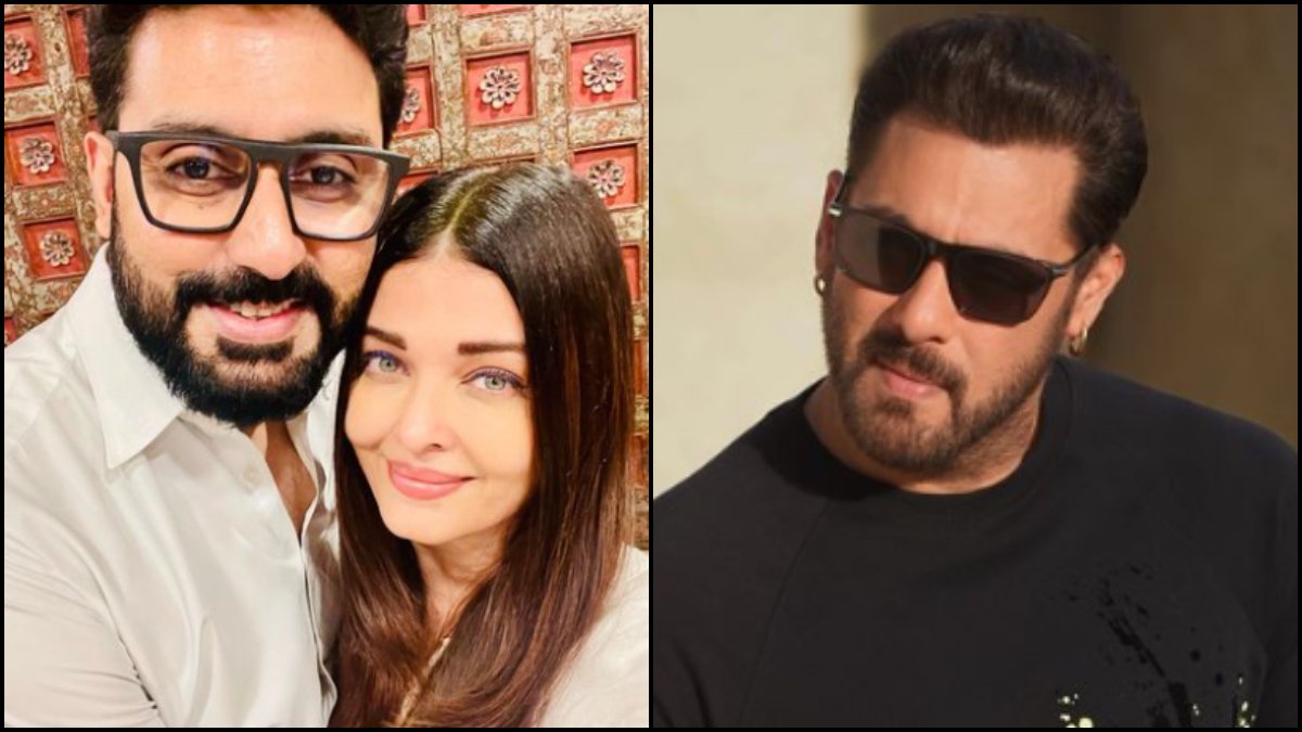 aishwarya rai and abhishek bachchan with salman khan aishwarya rai and abhishek bachchan with salman khan