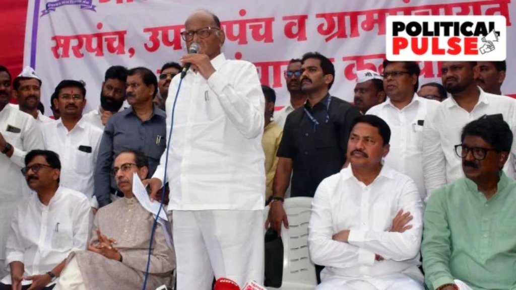 sharad pawar, Mahayuti leaders, sharad pawat Ncp,