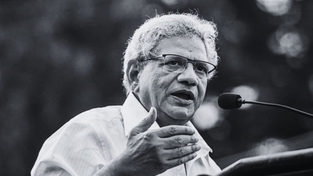 sitaram yechury, cpm, who was sitaram yechury, aiims delhi,