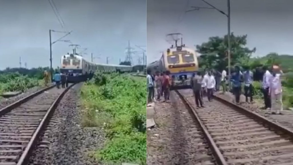 train run on same railway track