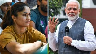 vinesh phogat, pm modi, wrestler protest