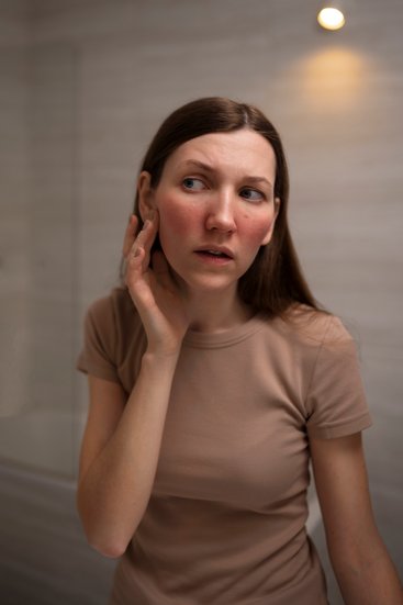 Redness due to Uric Acid