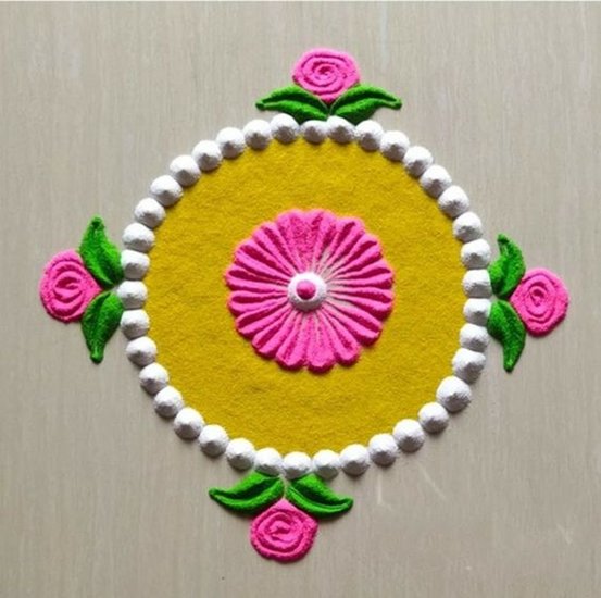 5-Minute Rangoli Designs