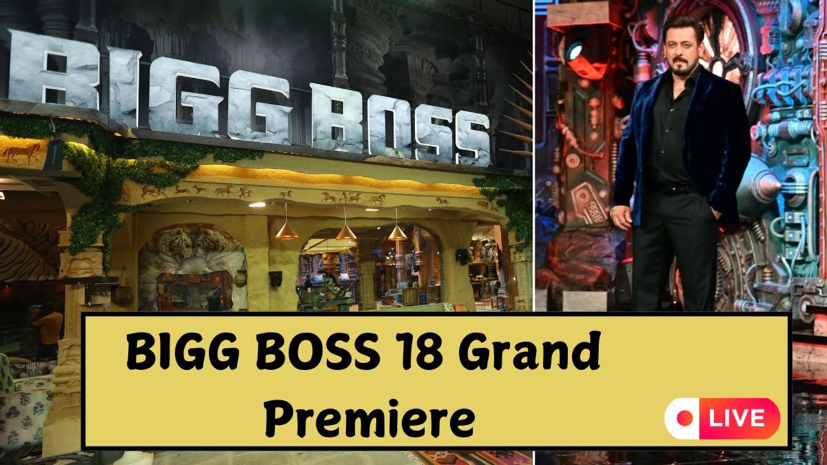 Bigg Boss 18 grand premiere live Bigg Boss 18 grand premiere live