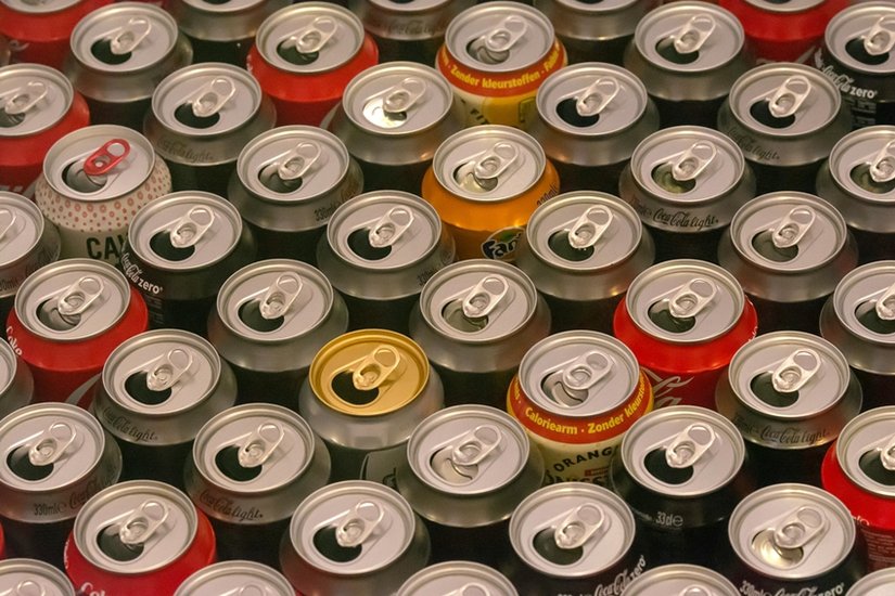 Aluminum cans