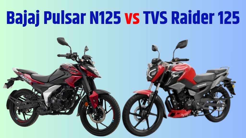 Bike Comparison, Bike Comparison Report, Motorcycle Comparison Report, Bajaj Pulsar N125 vs TVS Raider 125 Comparison Report, Bajaj Pulsar N125 vs TVS Raider 125 Comparison in Price
