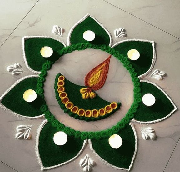 Beautiful Rangoli Designs for Diwali