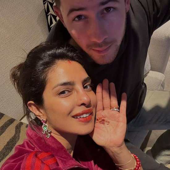 Priyanka Chopra and Nick Jonas Karwa Chauth