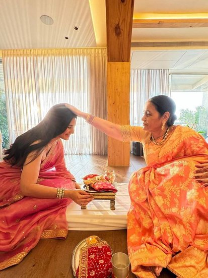 Katrina Kaif Karwa Chauth Pictures