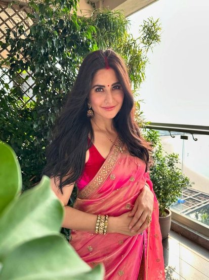 Katrina Kaif Karwa Chauth Look